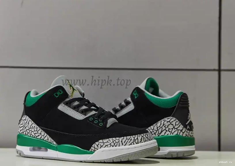 Materials Retail Retro Ready Green Ship Pine GOD PK Jordan 3 to 0603